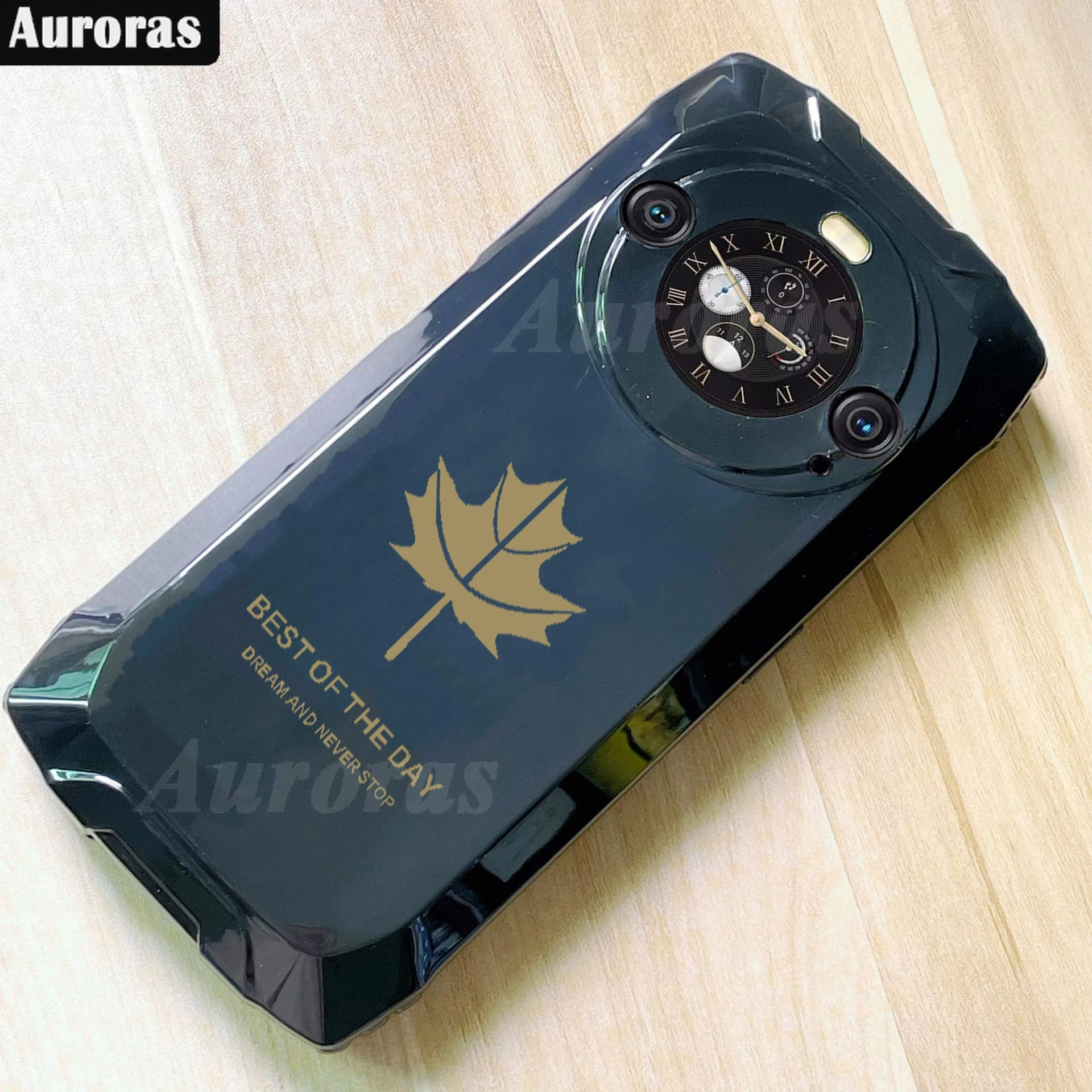 Auroras For  Blackview BV9300 Pro Cover Luxury Maple Leaf Silicone TPU Soft Case For Blackview BV9300 Pro Shell