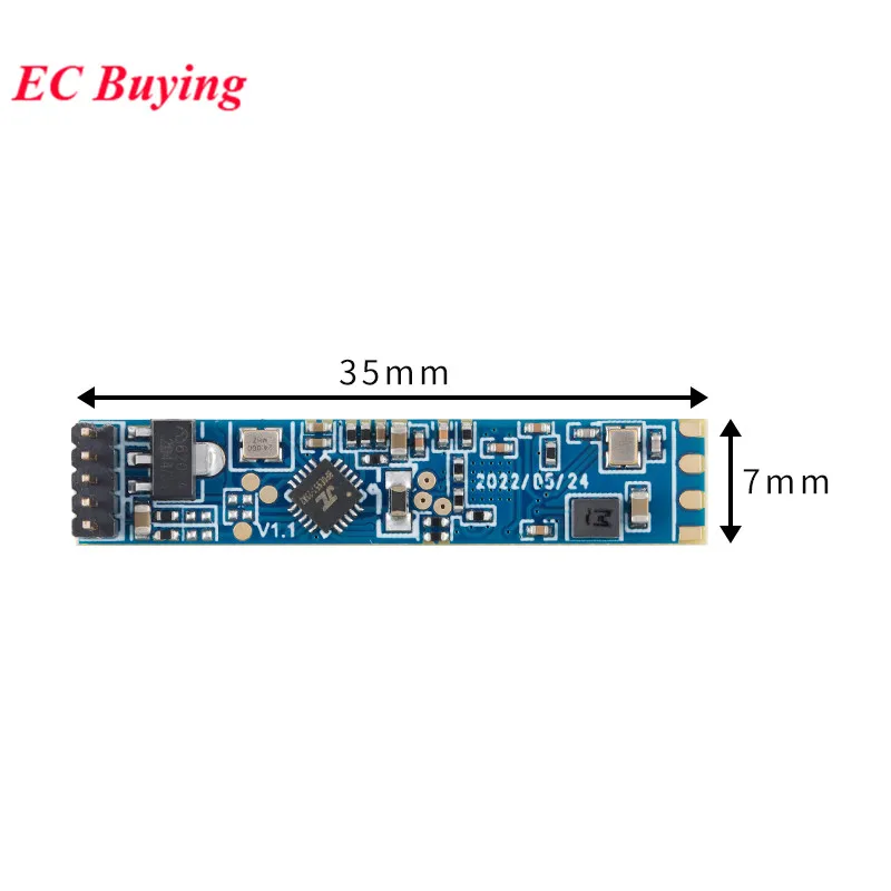 HLK-LD2410 24G FMCW 24GHz Smart Human Presence Sensing Radar Module Millimeter Wave Motion Switch Sensor Module 5Pin Cable image 5
