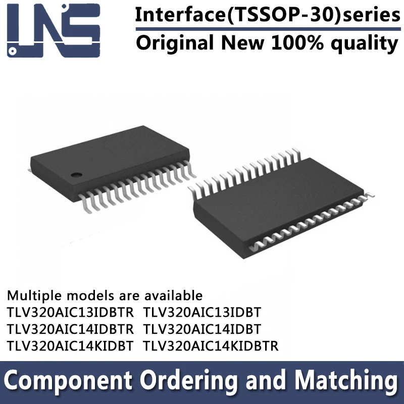 

1pcs TLV320AIC13IDBT TLV320AIC14IDBT TLV320AIC13IDBTR TLV320AIC14IDBTR TLV320AIC14KIDBT TLV320AIC14KIDBTR TSSOP-30 Interface