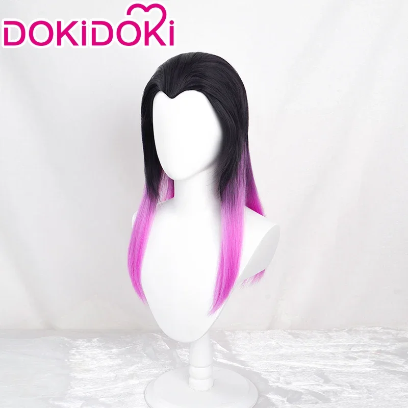 IN STOCK Reyna Wig Cosplay Game Valorant Cosplay DokiDoki Women Black Purple Long Hair Heat Resistant Synthetic Reyna VALORANT