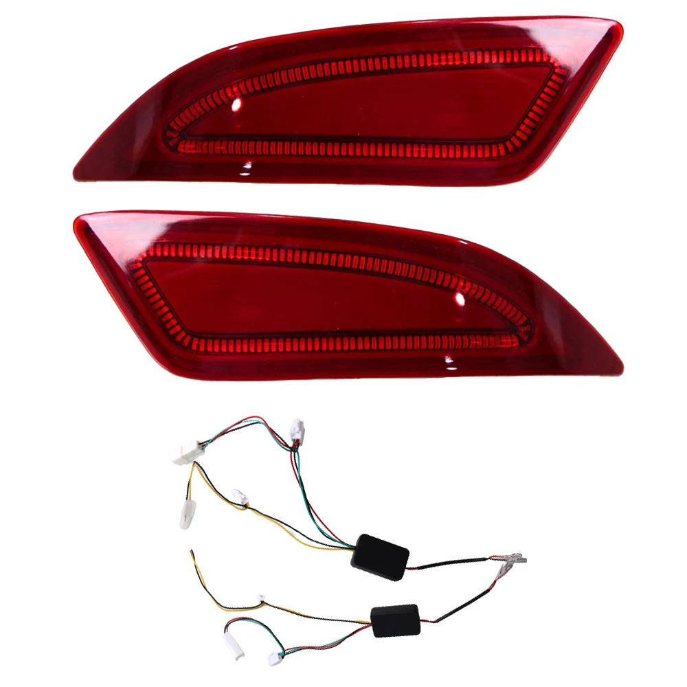 

Car Flashing 1Set For Toyota Camry 2015 2016 LED Rear Reflector Fog Lamp Turn Signal Brake Light