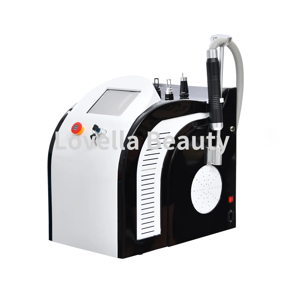 High Power Q-Switch Nd Yag laser Pico Laser Tattoo Pigment Removal Three Wavelengths 532/1064/1320 nm For all color Tattoo