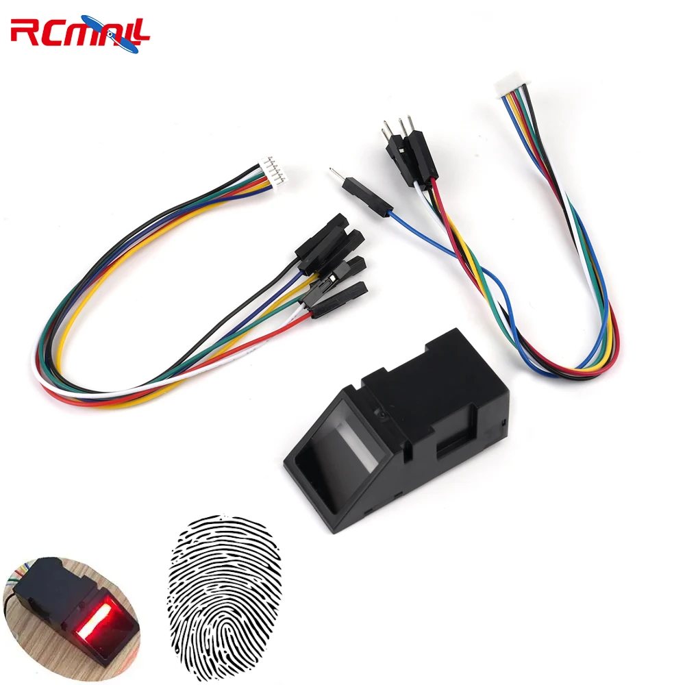 Optical Fingerprint Reader Sensor Module Red Light DC 3.8-7V for Arduino Me-ga-2560 R3 51 AVR STM32