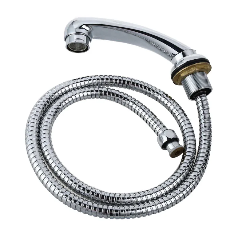 1.2M Hair Salon Faucet for Hotel Bathroom Bath Shower Hairdressing Shampoo Bowl Wide Tap Bath Sink Shower Head Hair Spray