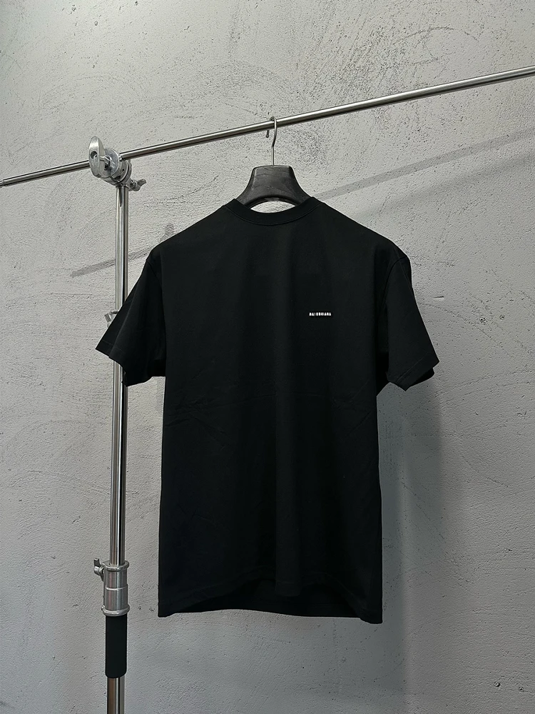 

Футболка Slim Fit с круглым вырезом и коротким рукавом, с маленьким логотипом, цветная, дышащая, летняя, молодежная, модная, базовая модель
