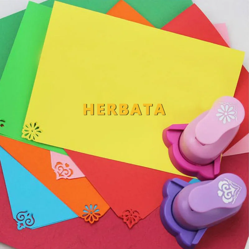 HERBATA 10 Designs Leaf Corner Punch Diy Craft Punch Hole Puncher Scrapbook Paper Cutter Hole Punch Cortador Papel Scrapbooking