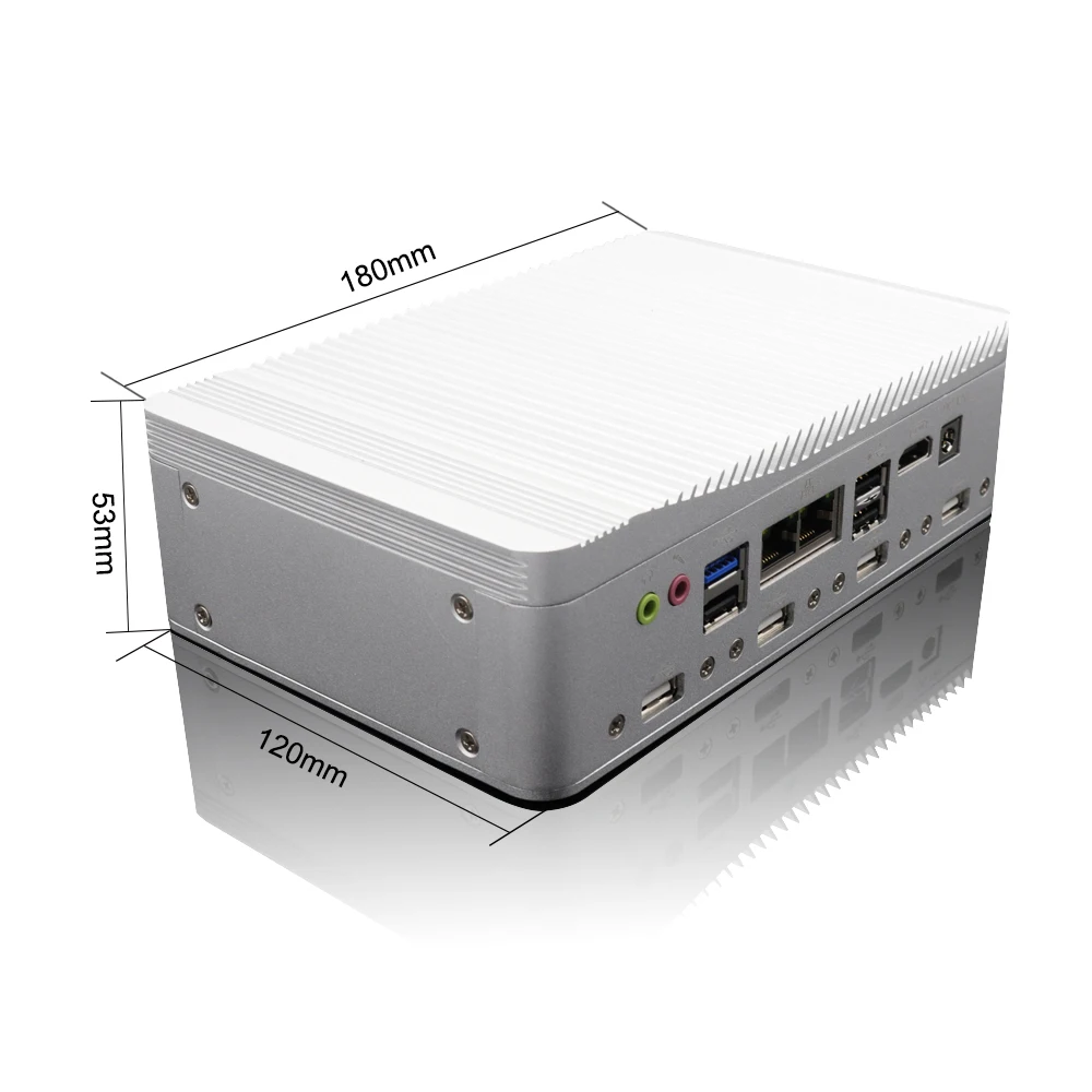 EGLOBAL Industrial Mini PC Intel Celeron J4125 32G RAM 512G SSD Desktop Computer Windows10 HDMI VGA USB 2 LAN 2 COM Mini PC