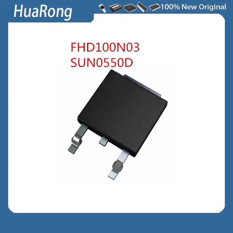 New 20PCS/LOT     FHD100N03   100N03     SUN0550D   SUN0550   TO-252