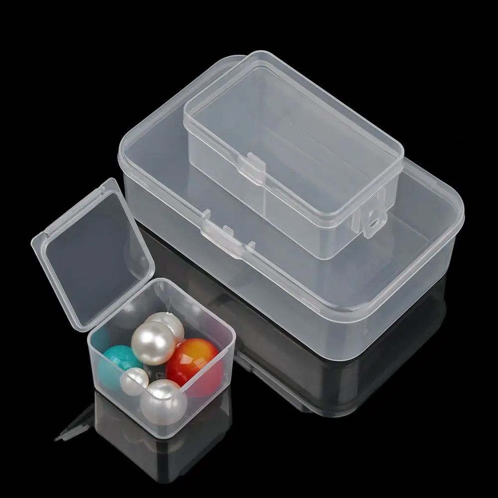 12 Styles Home Organization Plastic Jewelry Diamond Container Pill Storage Supply Storage Box Craft Bead Holder