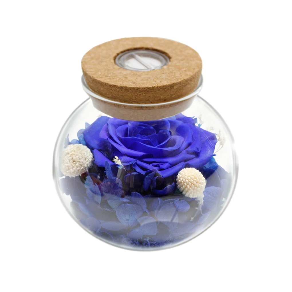 Wishing Glass Bottle - Timeless Charm Unique And Romantic Water Treatment Keeps Flowers Fresh