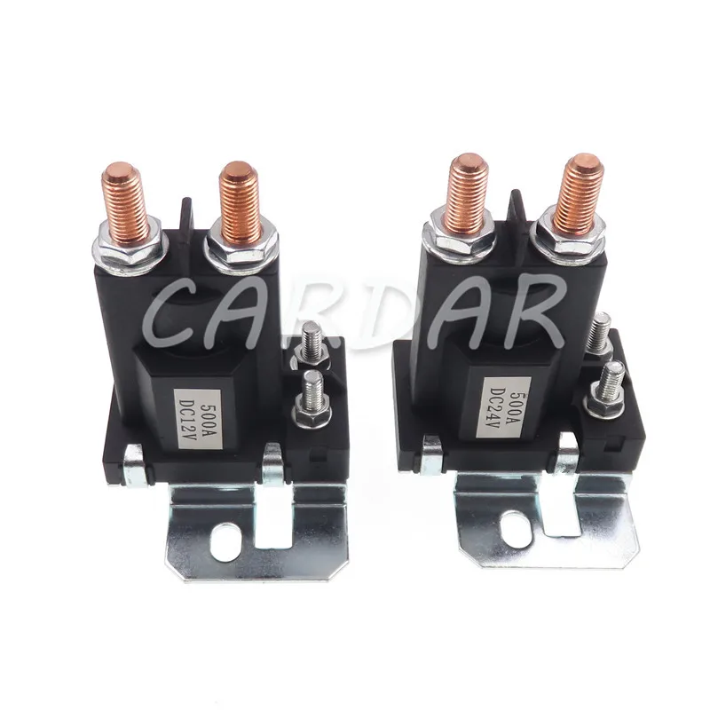Large Current 500A DC 12V-24V 4 Pin Car Relay Car Switch Relay Starter On/off Power Switch