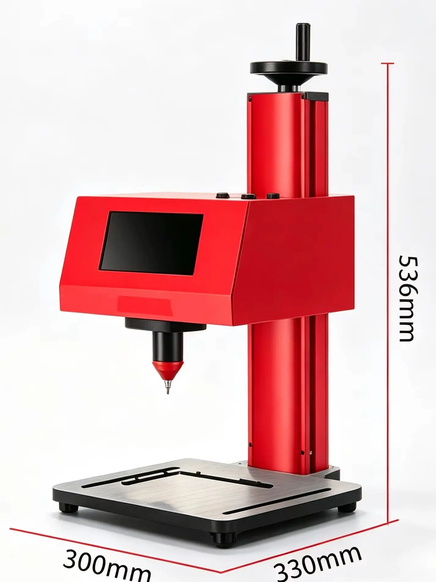 Desktop Pneumatic Marking Machine Metal Engraver For License Plate Aluminum Nameplate Coding Tool