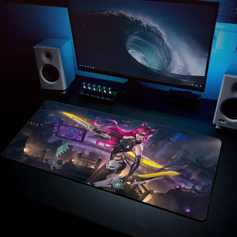 Hot Games Honor Of Kings Anime Girls Mousepad Large Gaming Mouse Pad LockEdge Thickened Computer Keyboard Table Desk Mat