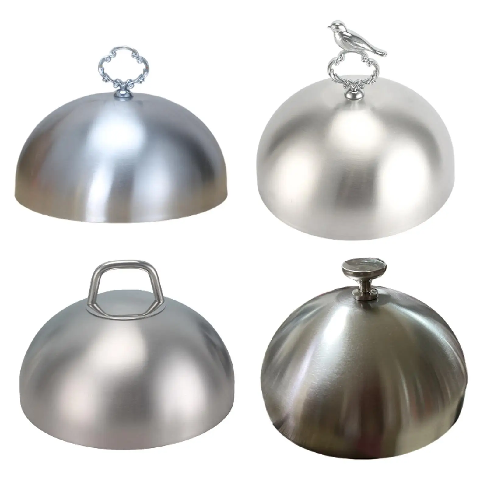 

Barbecue Accessories with Handle Grilling Domes Lid for Griddle Burger Steak