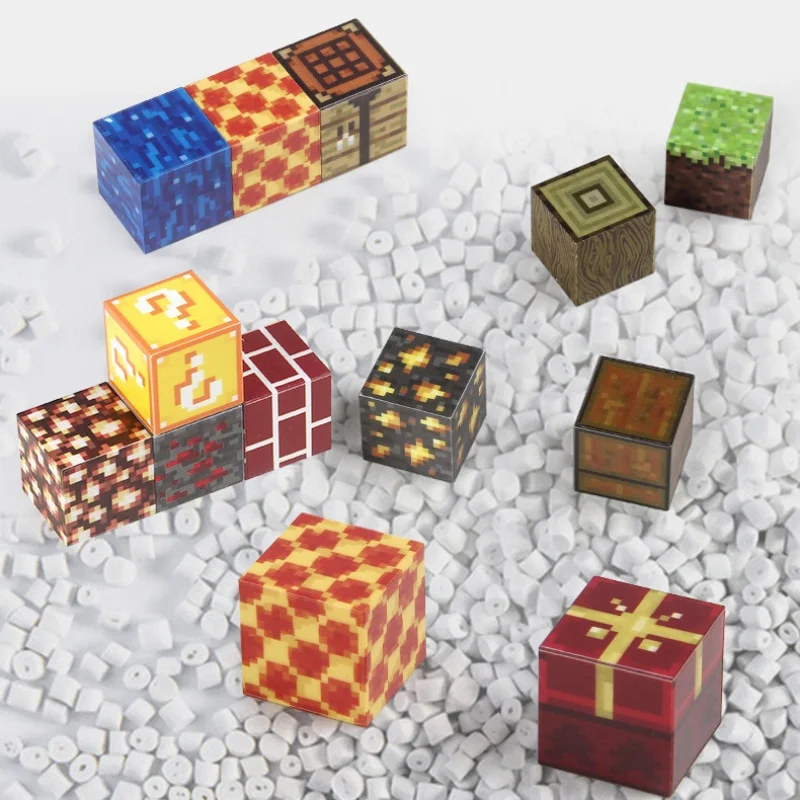 Magnetische bouwstenen Set STEM Montessori Stapelblokjes Bouwset Mijnmagneet Wereldset Speelgoed DIY Creatief speelgoed