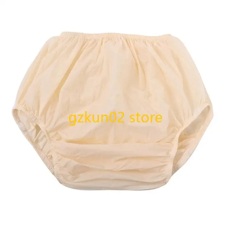 성인을위한 KXRB 요실금 바지 누수 기저귀 덮개 재사용 가능한 플라스틱 속옷