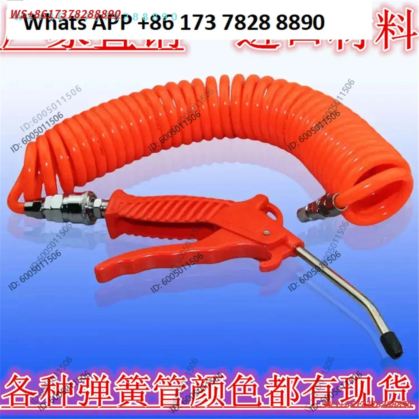 Supply high quality outer diameter 16mm inner diameter 12mm PU tracheal spring tube 16 * 12 * 3/6/9/12/15M