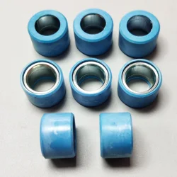 8PCS 25x17mm 21g Original OEM Variator Clutch Roller Weight Tuning for Piaggio MP3 X9 500 BV500 Aprilia Scarabeo Atlantic