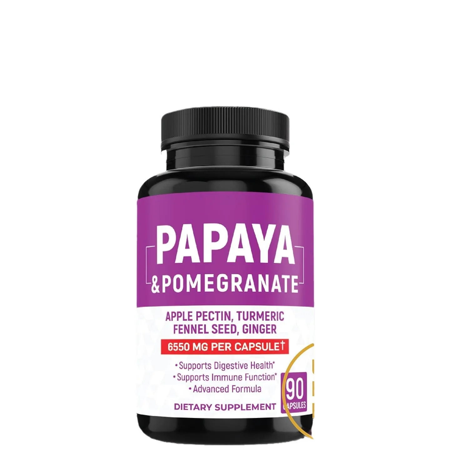 

1 bottle papaya capsules to supplement nutrition beauty and beauty improve immunity enhance physical fitness promote metabolism