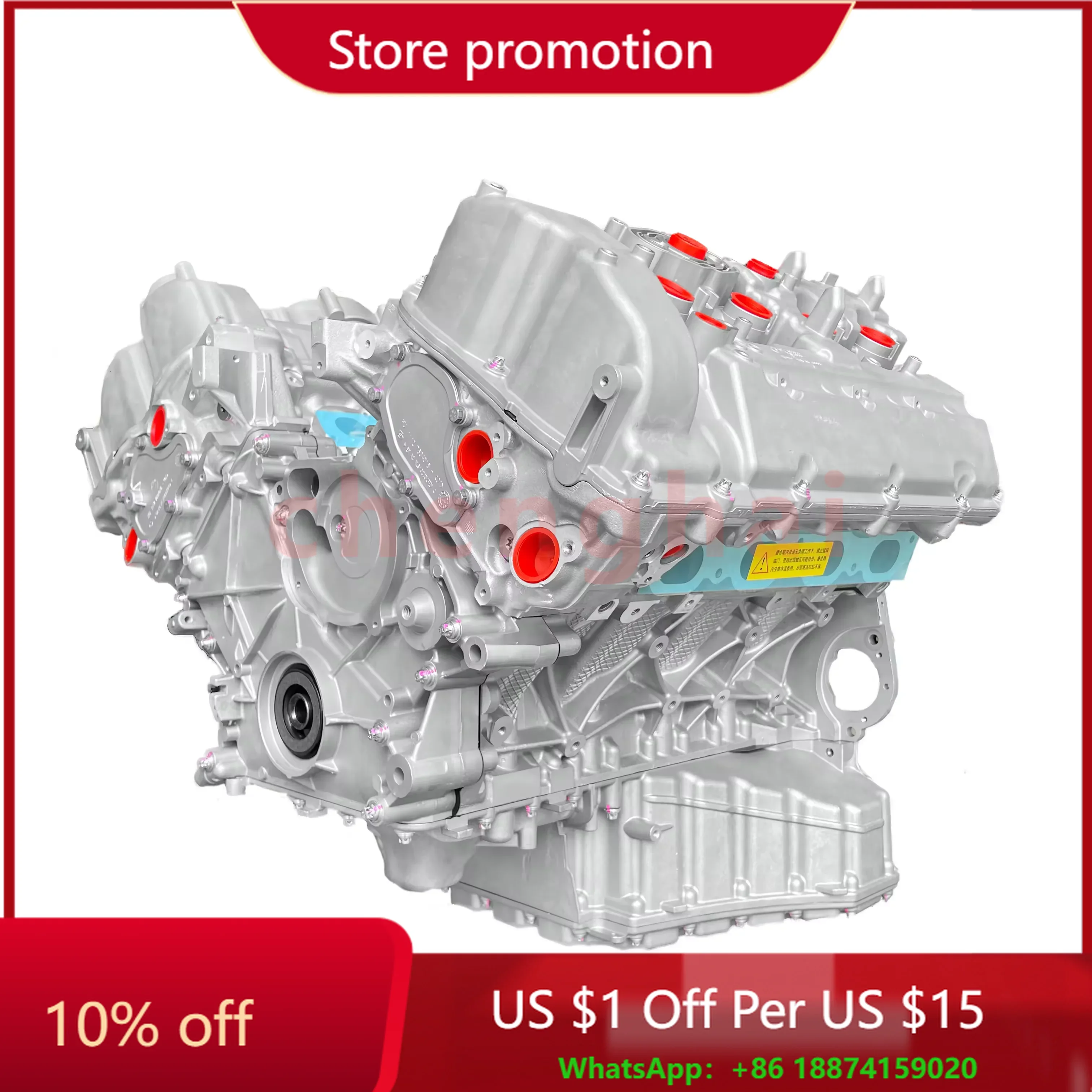 Excellent Configuration New S63B44B S63B44TU 4.4T OEM 11002348668 Engine Assembly For BMW M5 M6 2012-2016