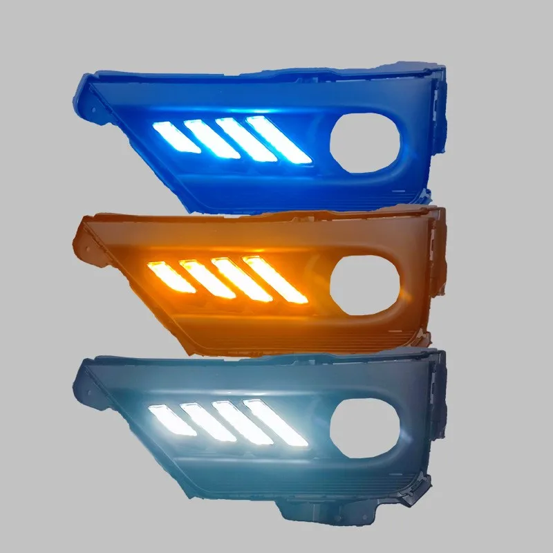 

Отличные светодиодные противотуманные фары с функцией поворотника для Honda CRV 2020-2022, дневные ходовые огни, аксессуары, DRL-подсветка