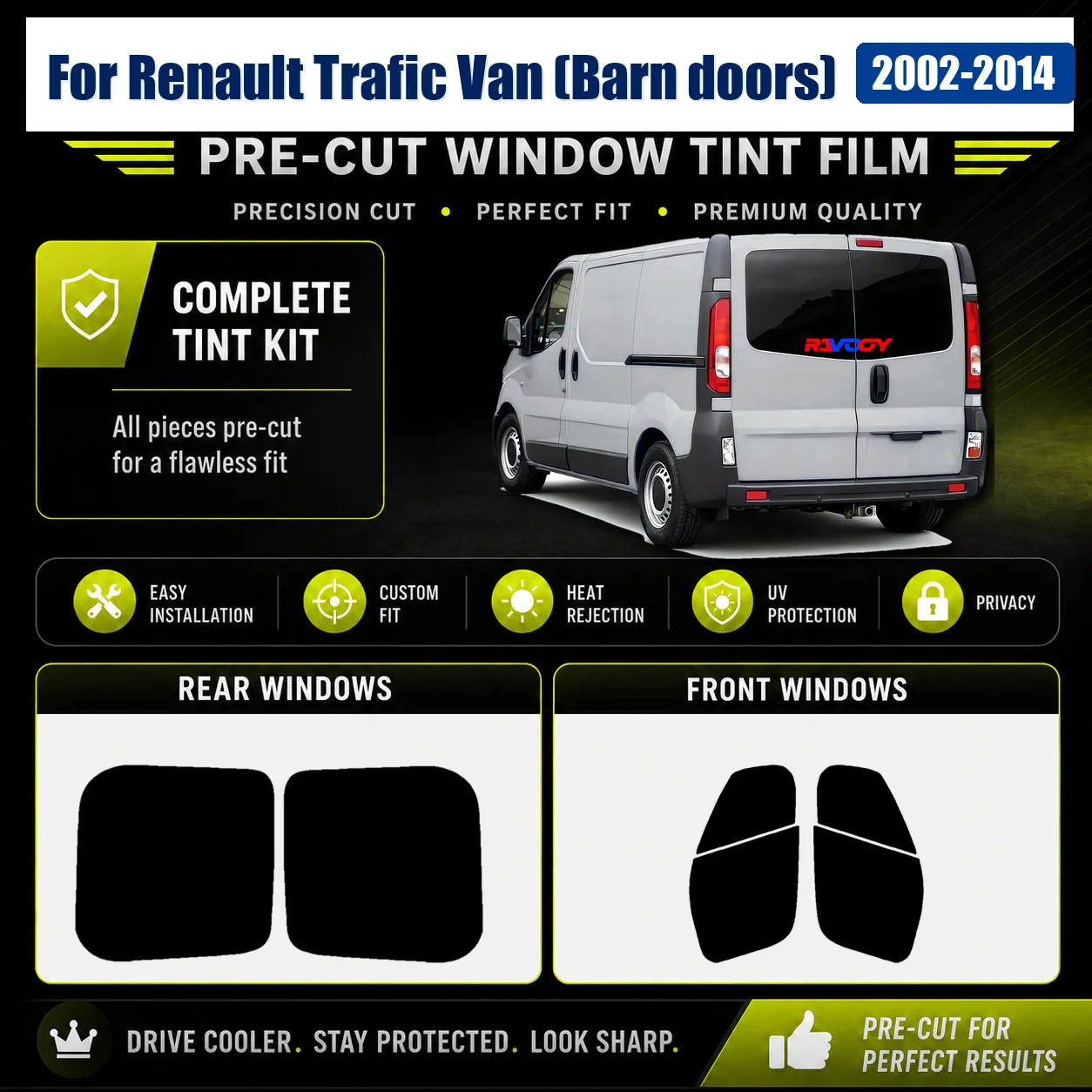 for-renault-trafic-van-barn-doors-2002-2014-window-tint-film-premium-full-set-window-precut-glass-kit