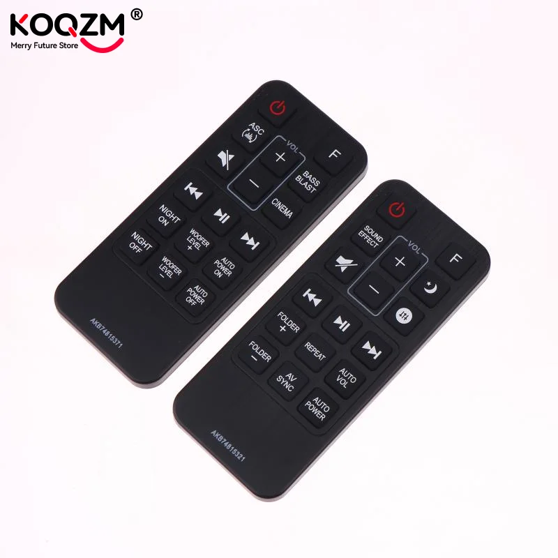 1 Piece For Sound Bar Remote Control SJ3 SJ4 SK4D SL3D SH3K LAS454 LAS465B LAS454B LAS475B SK3D AKB74815321 AKB74815371