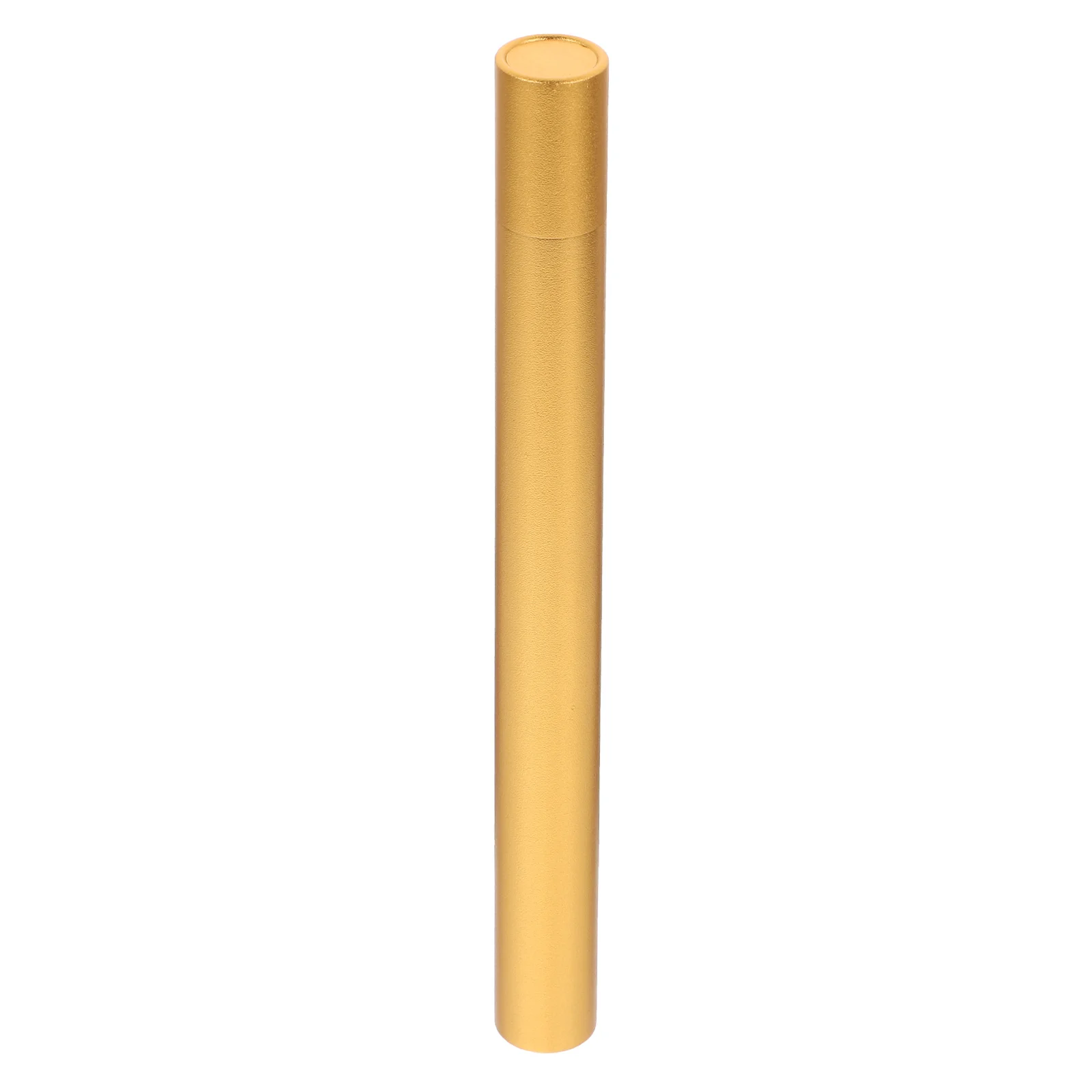 

Incense Stick Tube Aluminum Alloy Compact Size Portable Storage Container Household Stick Holder Smooth Surface Artistic