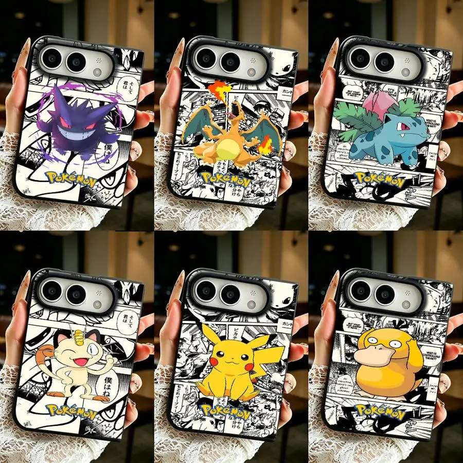 Handyhülle für Apple iPhone 18Ultra 18 Fold 18Fold Ultra P-Pokemon Pikachus Gengar