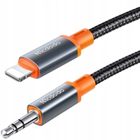 MCDODO CABLE AUX TO IPHONE X 14 TRANSITION ADAPTER LIGHTNING MINI JACK 1M