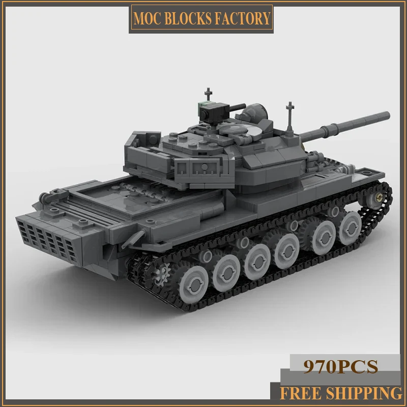 

Military Model Moc Building Bricks Centurion Mk Tank Technology Modular Blocks Gifts Christmas Toys DIY Sets Assembly