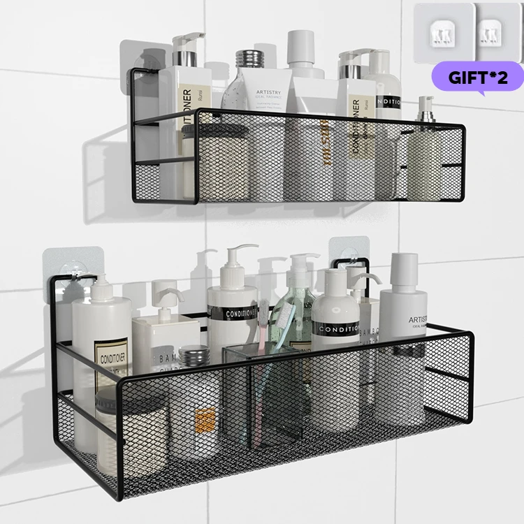 

Multifunctional Shelf Bathroom toilet shelves wall mounted toilet bath restroom kitchen no punch wall storage racks