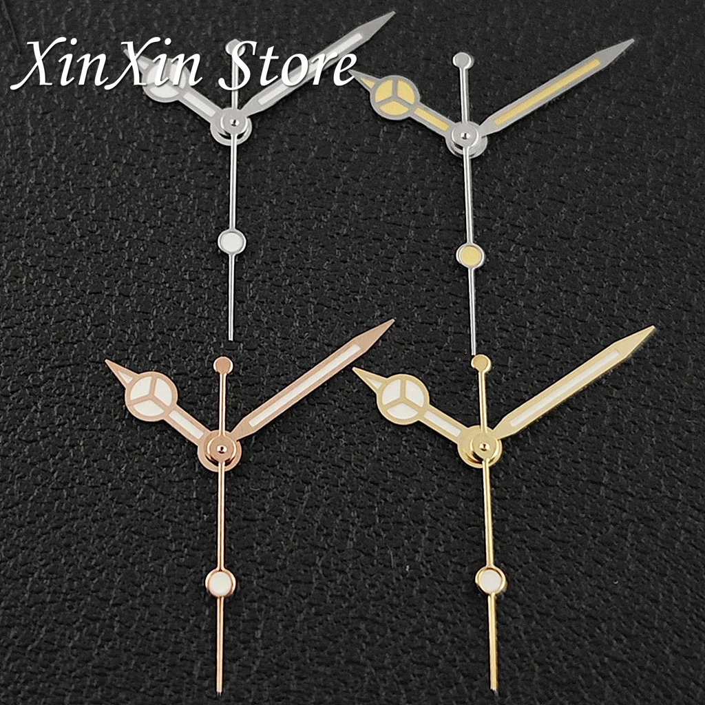 NH35 Hands Explorer Watches Pointer Watch High Quality Hands For NH34 NH35 NH36 NH38 4R 7S Movement C3 Green Luminous Watch Part