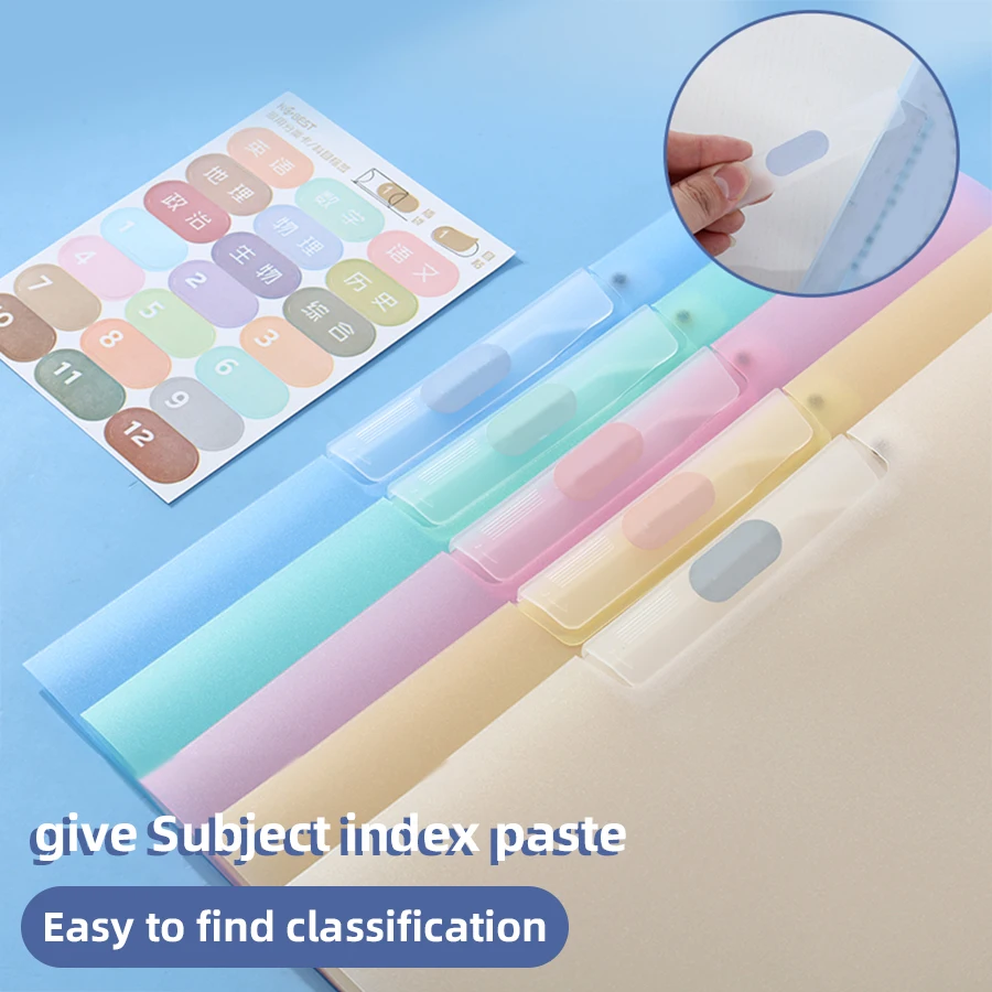 

Reinforced A4 Rotating Folder with Side Snap – Student-Friendly, Waterproof PP Document Organizer for Exams & Reports