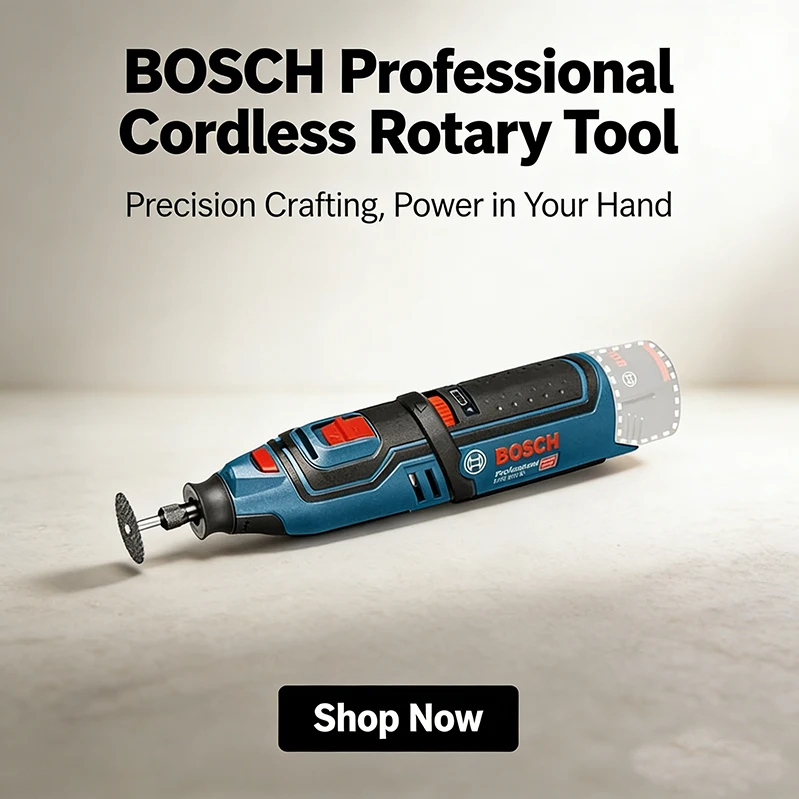 

Аккумуляторная электрическая шлифовальная машина-полировщик BOSCH GRO12V-35 12В с литиевой батареей, 6-ступенчатая регулировка скорости, беспроводной роторный электроинструмент