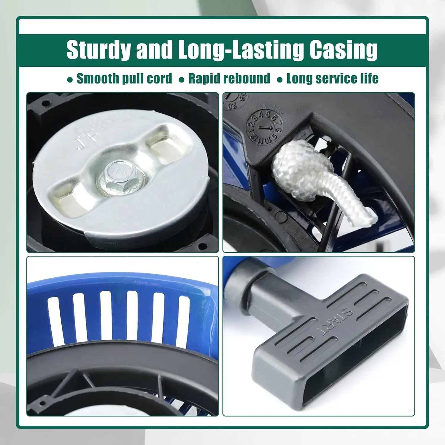 Recoil starter para powerhourse 420cc-457cc gerador 15hp lavadora de pressão 1574200 115179