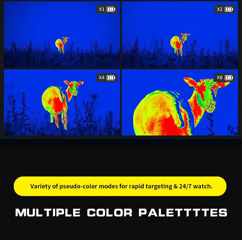 

Новый MLANT MLT-335 тепловизор высокого разрешения, тепловизор, уличный монокуляр, тепловизионное устройство ночного видения OLED