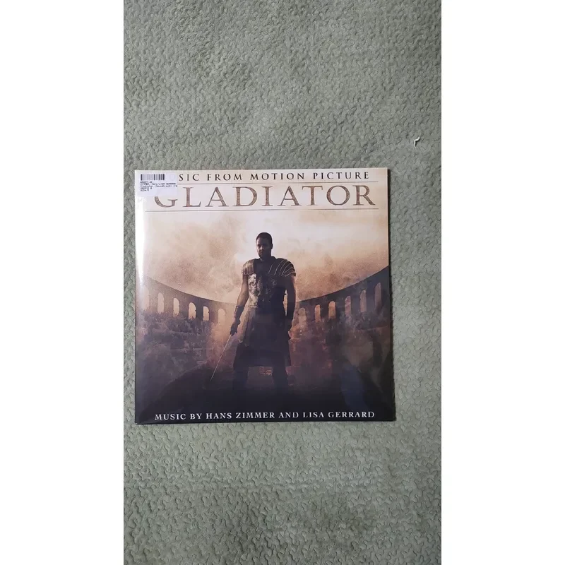

Gladiator Original Soundtrack OST by Hans Zimmer 2LP Vinyl Record European Version for H-26