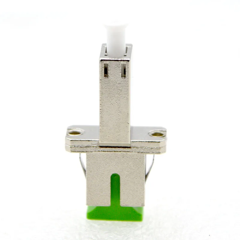 

10pcs New Optical Fiber Adapter Connector LC-SC Small Square To Large Coupler Flange Single Multimode Connector Wholesale