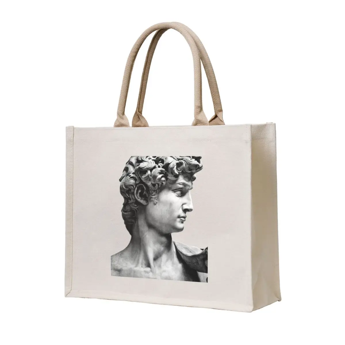 

Roman Statue: Michelangelo, David Tote Bag personalized tote bag Women's bags Large bags for women