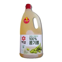 [CJ Baeksul] 100% Soybean Oil 1.8L
