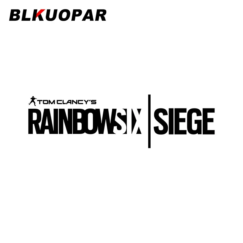 BLKUOPAR Tom Clancy\'s Rainbow Six Siege: Year 5 Pass Logo Decal Personality Waterproof Car Stickers Helmet Windows Decal Lable