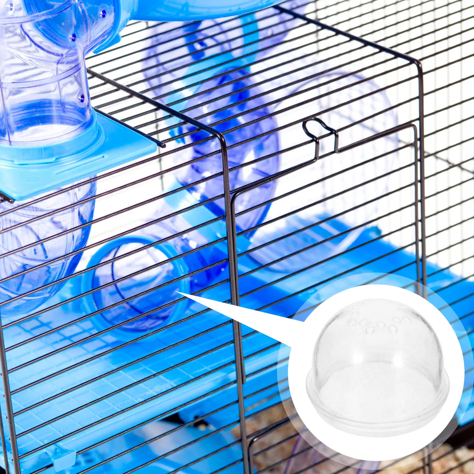 

3pcs Pet Tunnel Plugs Hamster Cage Accessories External Interface For Dwarf Hamsters Mice Gerbils Oxygen Vent Tunnel Ends Pet