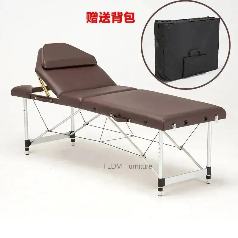 

Многофункциональная портативная массажная кушетка для наращивания ресниц и салонов красоты с подъемным механизмом для массажа шеи