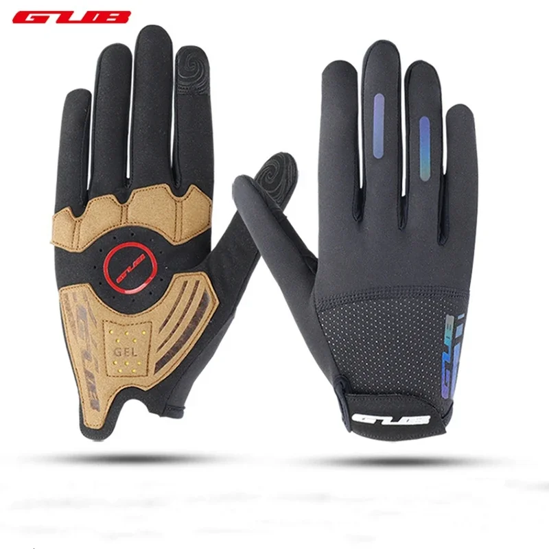 

GUB 2128 Mountain Bike Winter Full Finger Glove Bicycle Windproof Warm Touch Screen Gloves Cycling Equipment