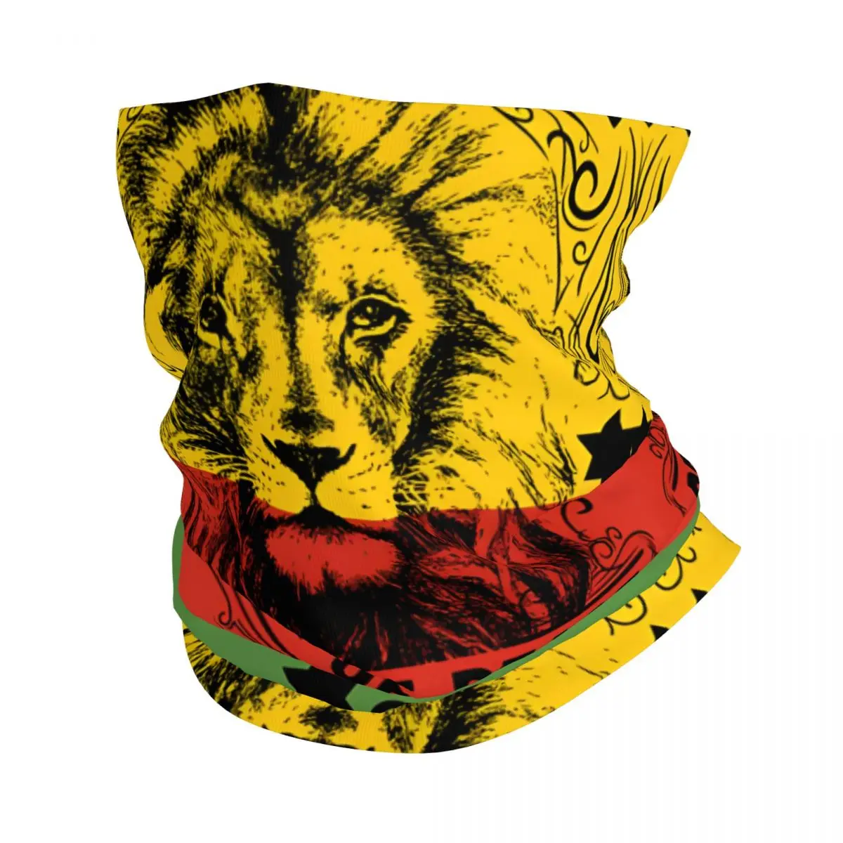 Lion Of Judah Prince Of Peace Thin Wrap Scarf Bandana Neck Gaiter Face Cover Headband