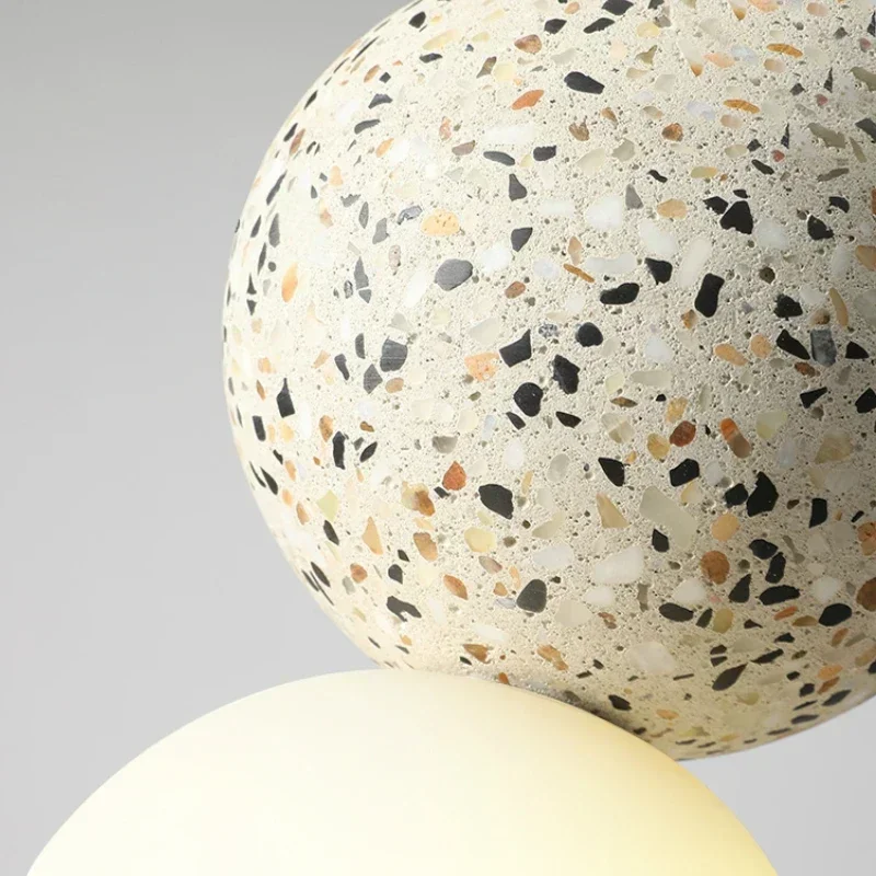 

Glass Living Bedroom Modern LED Pendant Lights Nordic Restaurant Kitchen Decor Hanging Lighting Fixtures Indoor Suspension Lamps