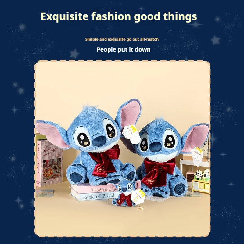 Novo estilo original ponto brinquedo de pelúcia anime figuras boneca de pelúcia bonito lilo ponto presente de aniversário para crianças meninas crianças d