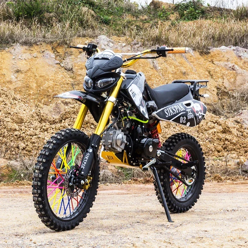 

4-тактный спортивный мотоцикл Dirtbike, мощный мотоцикл, внедорожный взрослый мотоцикл 125cc, Дамский бензиновый питбайк