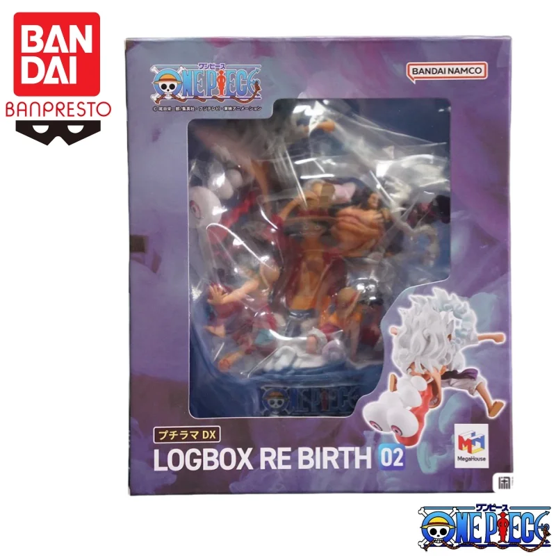 

In Stock Bandai Original Banpresto One Piece Logbox Re Birth 2 Action Figure Model Doll Brand New Boxed Figure Toys Model Garage